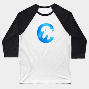 C blue water Baseball T-Shirt